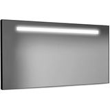 Looox Spiegel Black Line m.verlichting 100 x 60 cm
