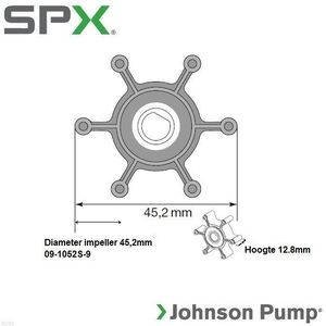 Johnson Impeller 09-1052S-9