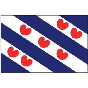 Talamex Friese vlag  For 70 x 100 cm | Bootvlaggen