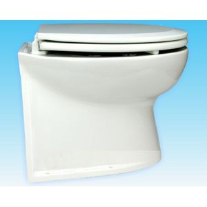 Jabsco De luxe 14'' elektrisch toilet recht met solenoid  24V