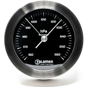 Talamex Serie 100 RVS Blackline  Barometer
