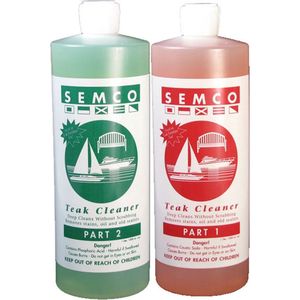 Semco Teak cleaner Set 0.946 Ltr