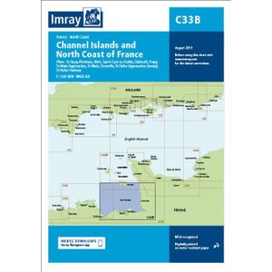 Imray Chart C 33B - Channel Islands and North coast of France