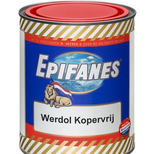 Epifanes Werdol kopervrij  Blauw, 2.0 ltr | Antifouling