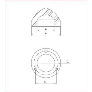 MaxProp ANODE ZINK SCHROEF 3-4BL EASY 90