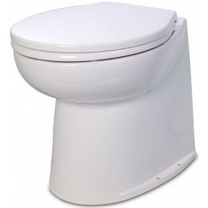 Jabsco De luxe 17'' elektrisch toilet recht met solenoid  12V