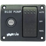 Rule DeLuxe bilgepompschakelpaneel  12V