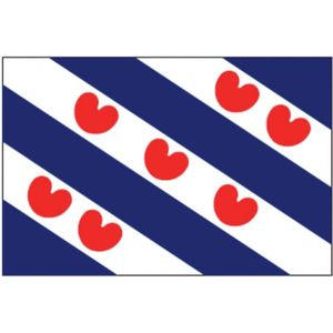 Talamex Friese vlag  For 150 x 225 cm | Bootvlaggen