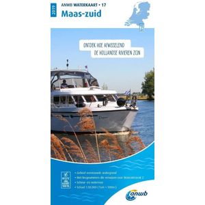 ANWB ANWB Waterkaart 17 Maas-zuid