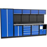 Kraftmeister Standard werkplaatsinrichting New Jersey RVS blauw