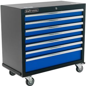 Kraftmeister Standard gereedschapswagen XL 7 lades blauw