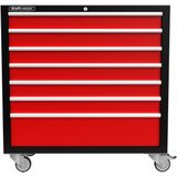 Kraftmeister - Gereedschapswagen - Gereedschapstrolley - Rood - 7 Laden