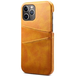 OnePlus Nord CE 2 hoesje - Backcover - Pasjeshouder - Portemonnee - Kunstleer - Lichtbruin