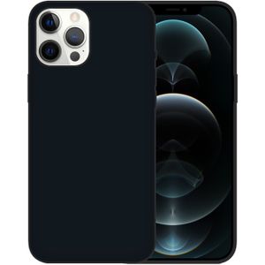 iPhone 12 Pro hoesje - Backcover - TPU - Zwart