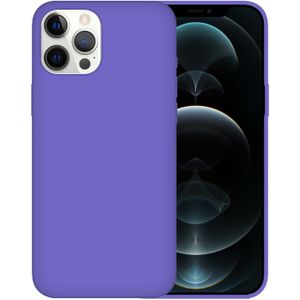 iPhone 13 Pro Max hoesje - Backcover - TPU - Paars