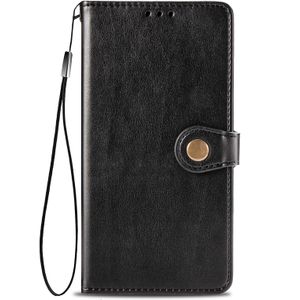 iPhone 12 Pro Max hoesje - Bookcase - Pasjeshouder - Portemonnee - Kunstleer - Zwart
