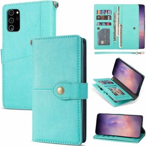 iPhone XR hoesje - Bookcase - Pasjeshouder - Portemonnee - Luxe - Kunstleer - Turquoise