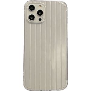 iPhone 12 hoesje - Backcover - Patroon - TPU - Transparant