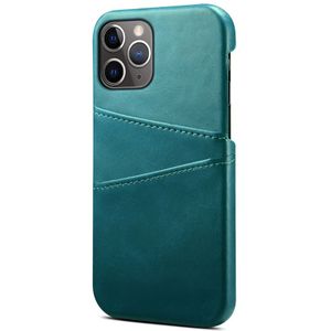 iPhone 12 Pro hoesje - Backcover - Pasjeshouder - Portemonnee - Kunstleer - Turquoise