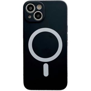 iPhone 14 Pro hoesje - Backcover - Geschikt voor MagSafe - TPU - Zwart