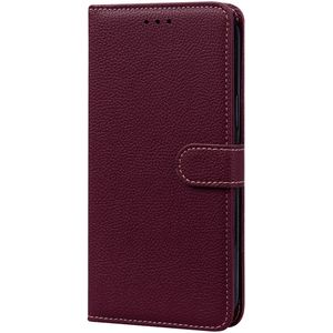 OPPO Find X5 Pro hoesje - Bookcase - Koord - Pasjeshouder - Portemonnee - Camerabescherming - Kunstleer - Bordeaux Rood