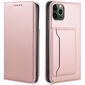Samsung Galaxy Note 20 hoesje - Bookcase - Pasjeshouder - Portemonnee - Kunstleer - Rose Goud