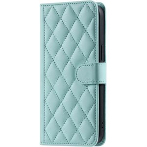 Samsung Galaxy A52 hoesje - Bookcase - Pasjeshouder - Koord - Kunstleer - Turquoise