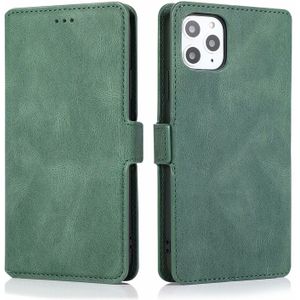 iPhone 14 Plus hoesje - Bookcase - Pasjeshouder - Portemonnee - Kunstleer - Groen