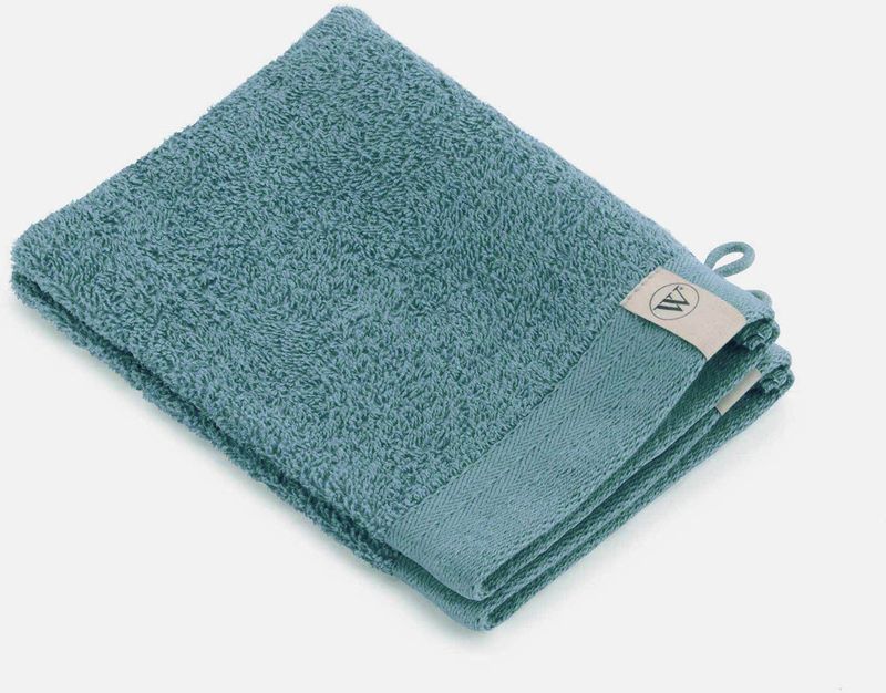 Walra Washand Soft Cotton 16x21 - Petrol -  550 gr/m²