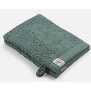 Walra Washandjes Remade Cotton - Donkergroen -  550 gr/m²