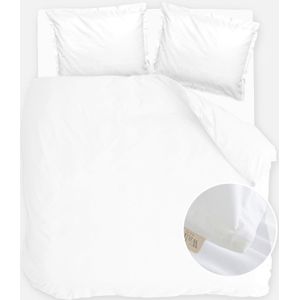 Walra Dekbedovertrek Vintage Satin - 240x220 - 100% Katoen - Wit