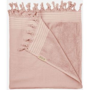Walra - Remade Cotton - Hamamdoek - Poeder Roze - 90x180 cm