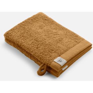 Walra Washandjes Remade Cotton - Cognac -  550 gr/m²