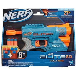 NERF Elite 2.0 Volt SD-1 E9952EU4 - Speelgoedblaster voor Kinderen vanaf 8 jaar - Inclusief 6 Darts - Bereik tot 27 meter