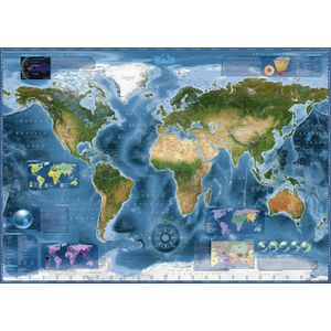 Puzzel Satellite Map 2000 Heye 29797 :: Heye