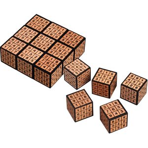 Sudoku Fun, houten denkspel