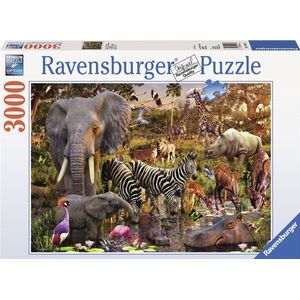 Afrikaanse Dierenwereld Puzzel (3000 stukjes)