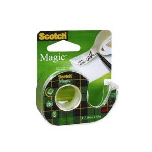 Scotch magic tape 19mm X 7.5m met houder