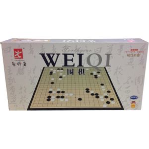 Go Spel Reis - Magnetisch, 19x19 Lijnen, 37x19cm - Geschikt voor alle leeftijden