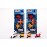 Johntoy Straaljagers Action Fighters 4-pack