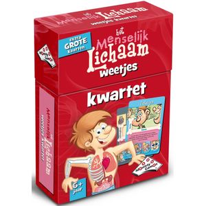 Identity Games Menselijk Lichaam Weetjes Kwartet - Leukste kaartspel voor de hele familie | 2-4 spelers, vanaf 6 jaar