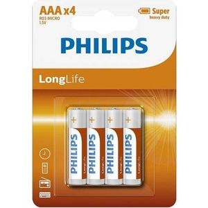 12*4 Philips potlood cell R03-AAA