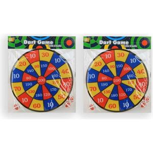 Jonotoys Dartbord Met Klittenband 4-delig 36 Cm