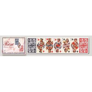 Patience-kaarten-set ROSE 1/2 Piatnik - Nederlandse/Franse pop - Geschikt voor alle leeftijden - Verpakt in kartonnen geschenkverpakking