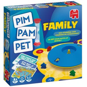 Jumbo Pim Pam Pet Family - Het klassieke vraag- en antwoordspel voor de hele familie! Geschikt voor 2-10 spelers vanaf 8 jaar