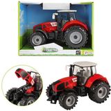 Toi-toys Tractor Rood 15 Cm