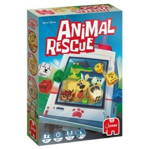 Jumbo Animal Rescue - Dobbelspel | Geschikt vanaf 8 jaar | 1-5 spelers | Inclusief scoreblok, dobbelstenen en potloden