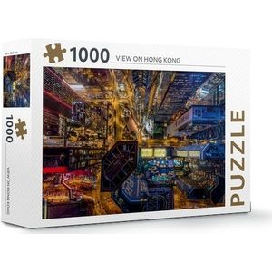 Rebo legpuzzel - 1000 st - Hong Kong - Premium Quality