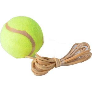 Tennisbal m.elastiek v.tennistrainer