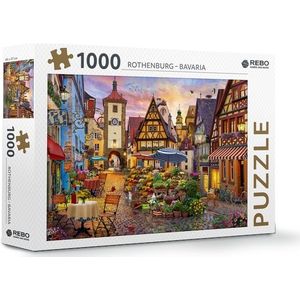 Rebo puzzel 1.000 st. RothenburgBavariia